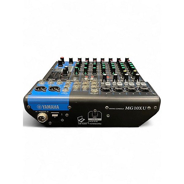 Used Yamaha MG10XU 10 Channel Mixer with Effects Unpowered Mixer