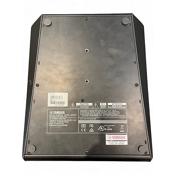 Used Yamaha MG10XU 10 Channel Mixer with Effects Unpowered Mixer