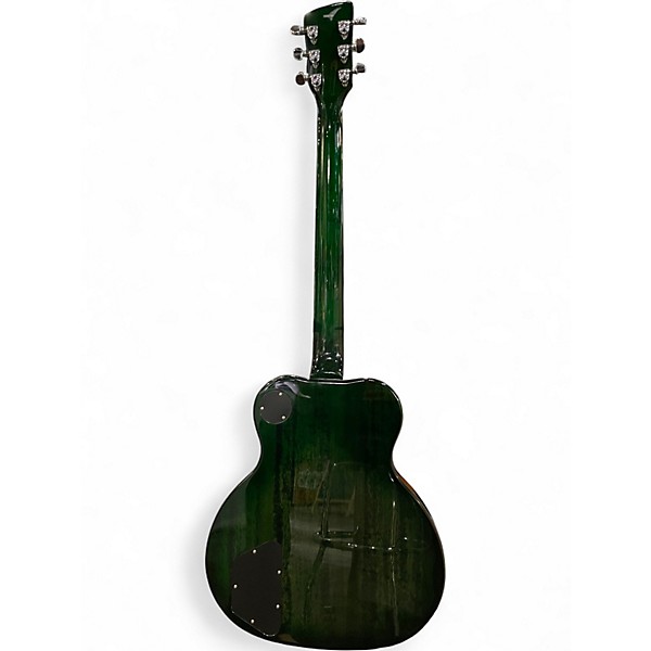 Used Eastwood MESSENGER  GREENBURST Hollow Body Electric Guitar