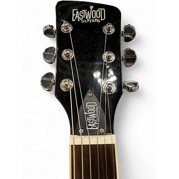 Used Eastwood MESSENGER  GREENBURST Hollow Body Electric Guitar