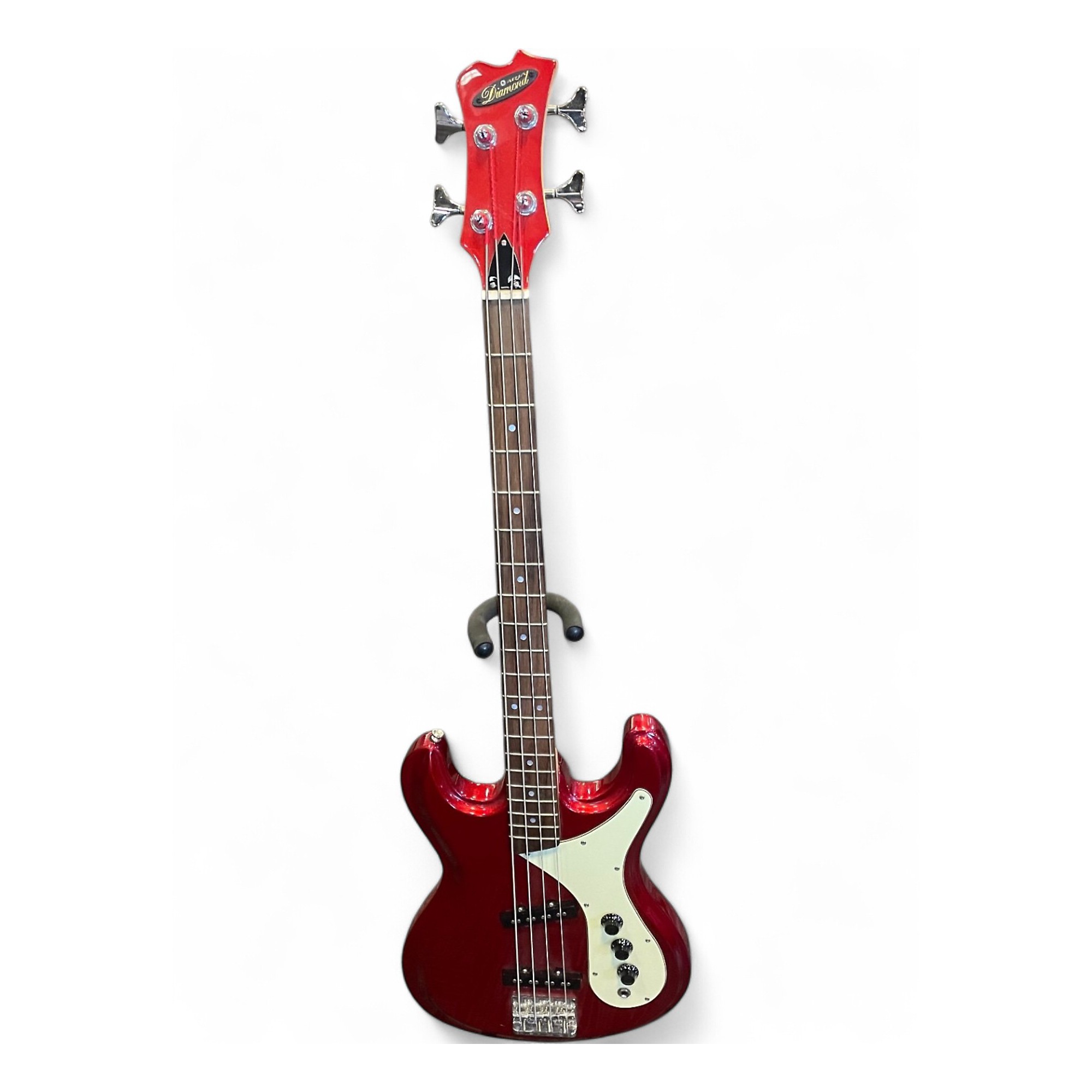 Used Aria DIAMOND DMB380 RED Electric Bass Guitar RED | Guitar Center