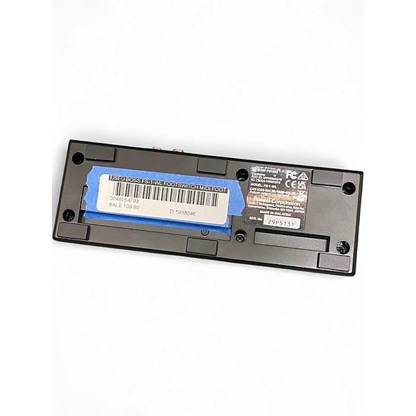 Used BOSS FS-1-WL Footswitch MIDI Foot Controller