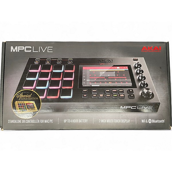 Used Akai Professional MPC Live Gold Edition Production Controller