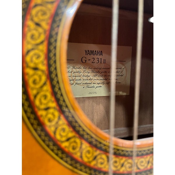 Used Yamaha G231 Vintage Natural Classical Acoustic Guitar