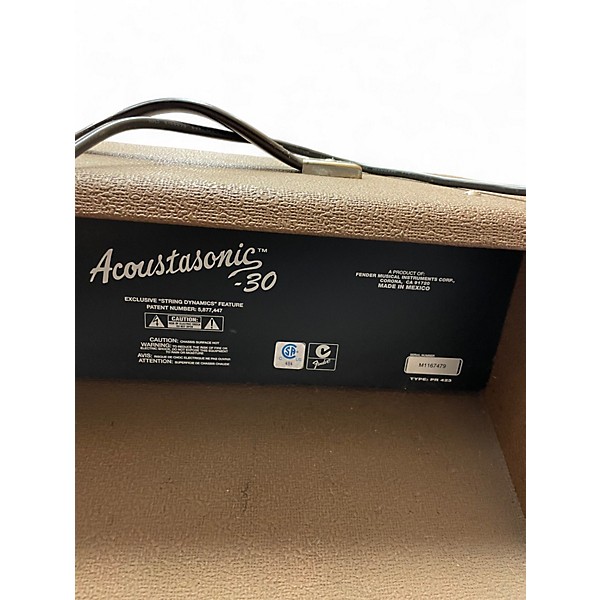 Used 2021 Fender Acoustasonic 30 DSP Acoustic Guitar Combo Amp