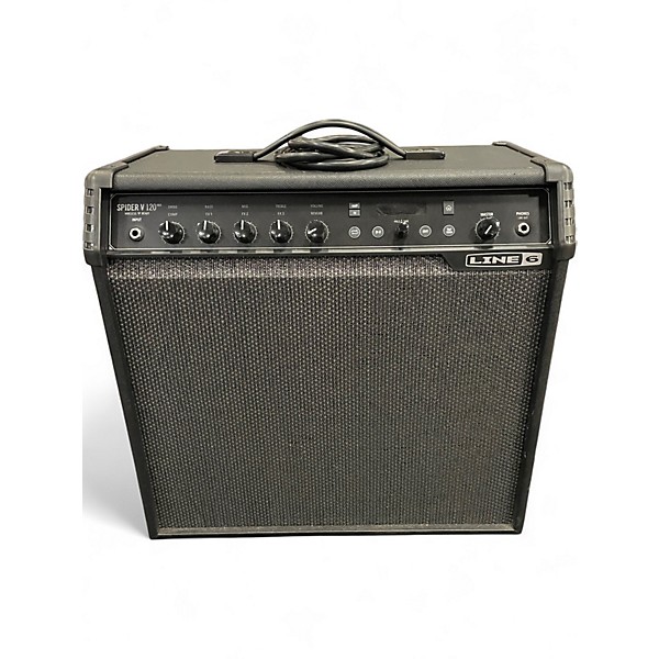 Used Line 6 Spider V 120 1x12 Guitar Combo Amp
