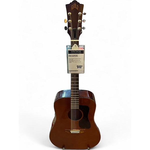 Vintage 1973 Guild D25M Natural Acoustic Guitar