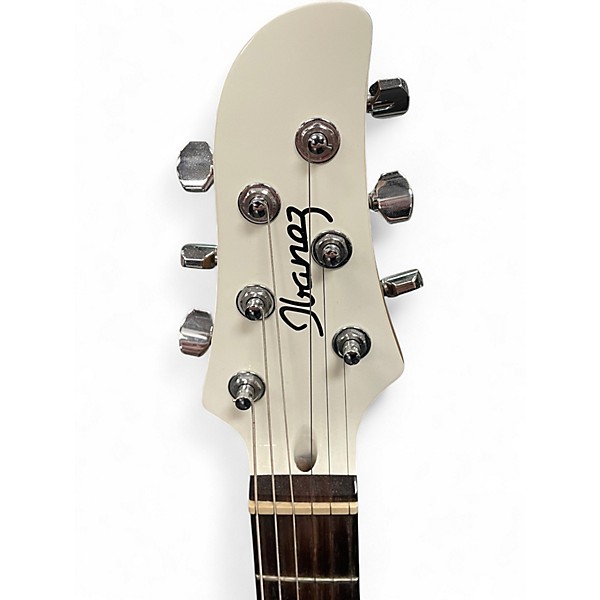 Used Ibanez ichi00 white Solid Body Electric Guitar white