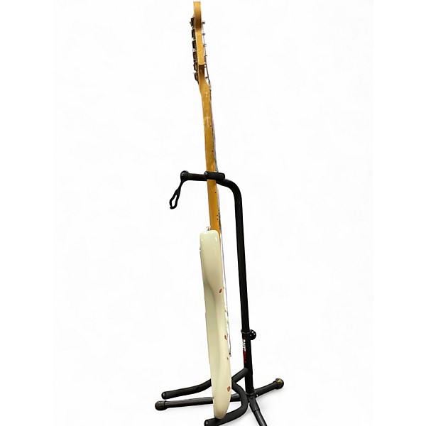 Used 2019 Fender Custom Shop Jimi Hendrix Voodoo Child Stratocaster NOS Olympic White Solid Body Electric Guitar