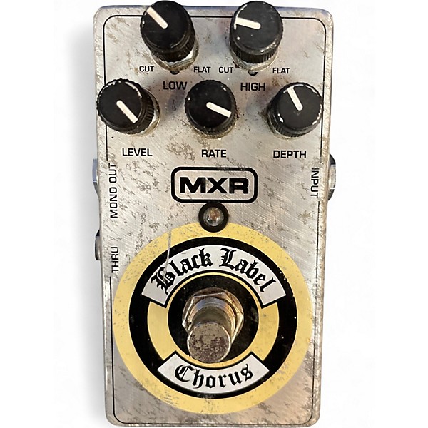 中古 MXR ZW-38 Black Label Chorus MXR ZW38 Zakk Wylde Chorus Guitar Effect Pedal for sale