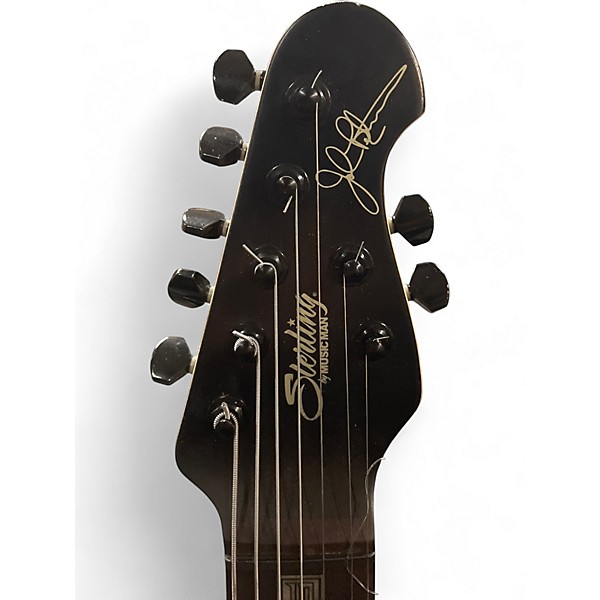 Used Ernie Ball Music Man JP70 John Petrucci Black Solid Body Electric Guitar