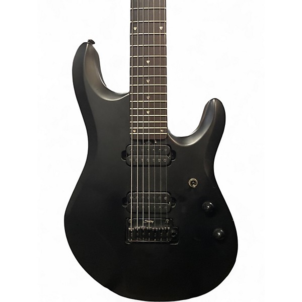 Used Ernie Ball Music Man JP70 John Petrucci Black Solid Body Electric Guitar