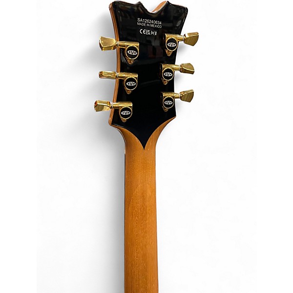 Used 2024 Evh SA-126 Special QM Tobacco Sunburst Hollow Body Electric Guitar