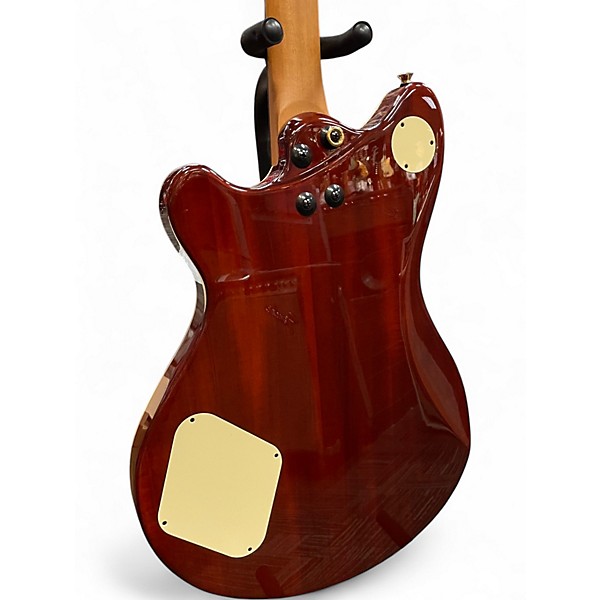 Used 2024 Evh SA-126 Special QM Tobacco Sunburst Hollow Body Electric Guitar