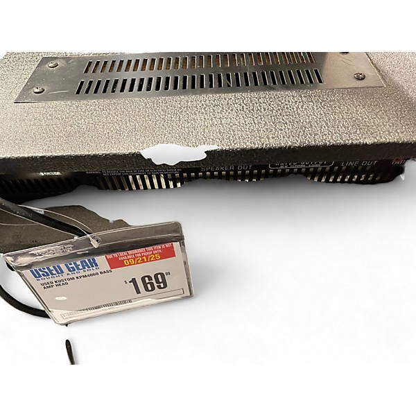 Used Kustom KPM4060 Bass Amp Head
