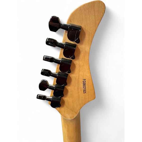 Used Fernandes REVOLVER Green Solid Body Electric Guitar