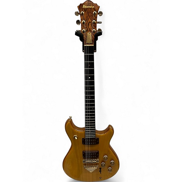 Vintage 1979 Ibanez MC300 Natural Solid Body Electric Guitar