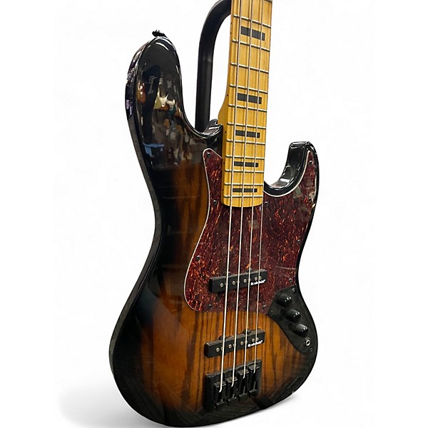 Used Michael Kelly Element 4 sunburst Electric Bass Guitar