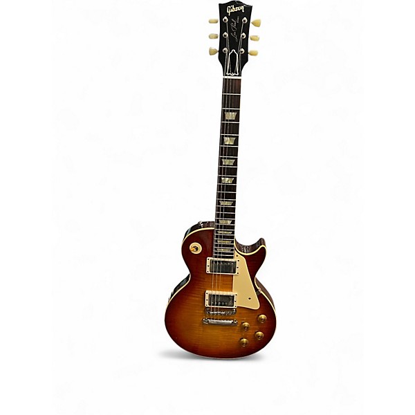 Used 2020 Gibson 1959 Reissue Murphy Aged Les Paul Factory Burst Solid Body Electric Guitar
