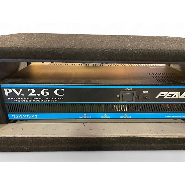 Used Peavey PV 2.6C Guitar Power Amp