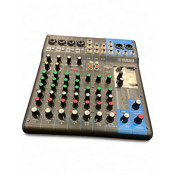 Used Yamaha MG10XU 10 Channel Mixer with Effects Unpowered Mixer