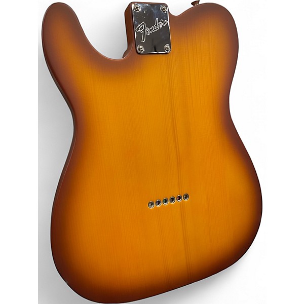 Used Fender Limited Edition American Performer Timber Telecaster Honey Burst Solid Body Electric Guitar