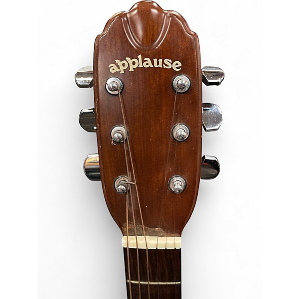 Used Applause AA34 Black Acoustic Guitar