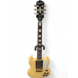 Used Epiphone SG CUSTOM G400 CREME Solid Body Electric Guitar