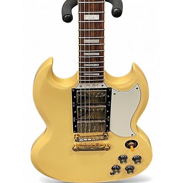 Used Epiphone SG CUSTOM G400 CREME Solid Body Electric Guitar