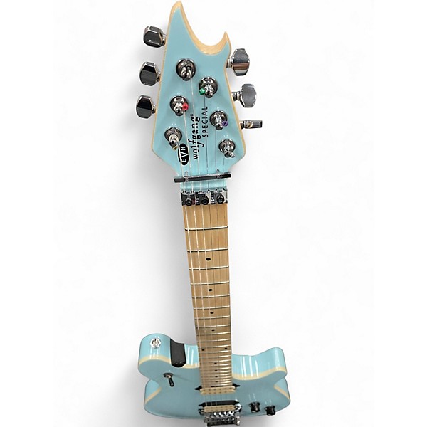 Used EVH Wolfgang Special Pelham Blue Solid Body Electric Guitar