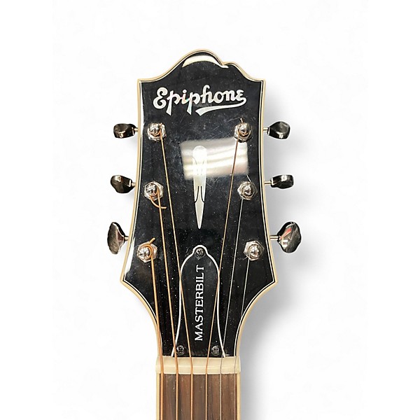 Used Epiphone DR500MCE Masterbuilt Natural Acoustic Electric Guitar