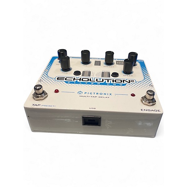 Used Pigtronix Echolution Analog Delay Effect Pedal
