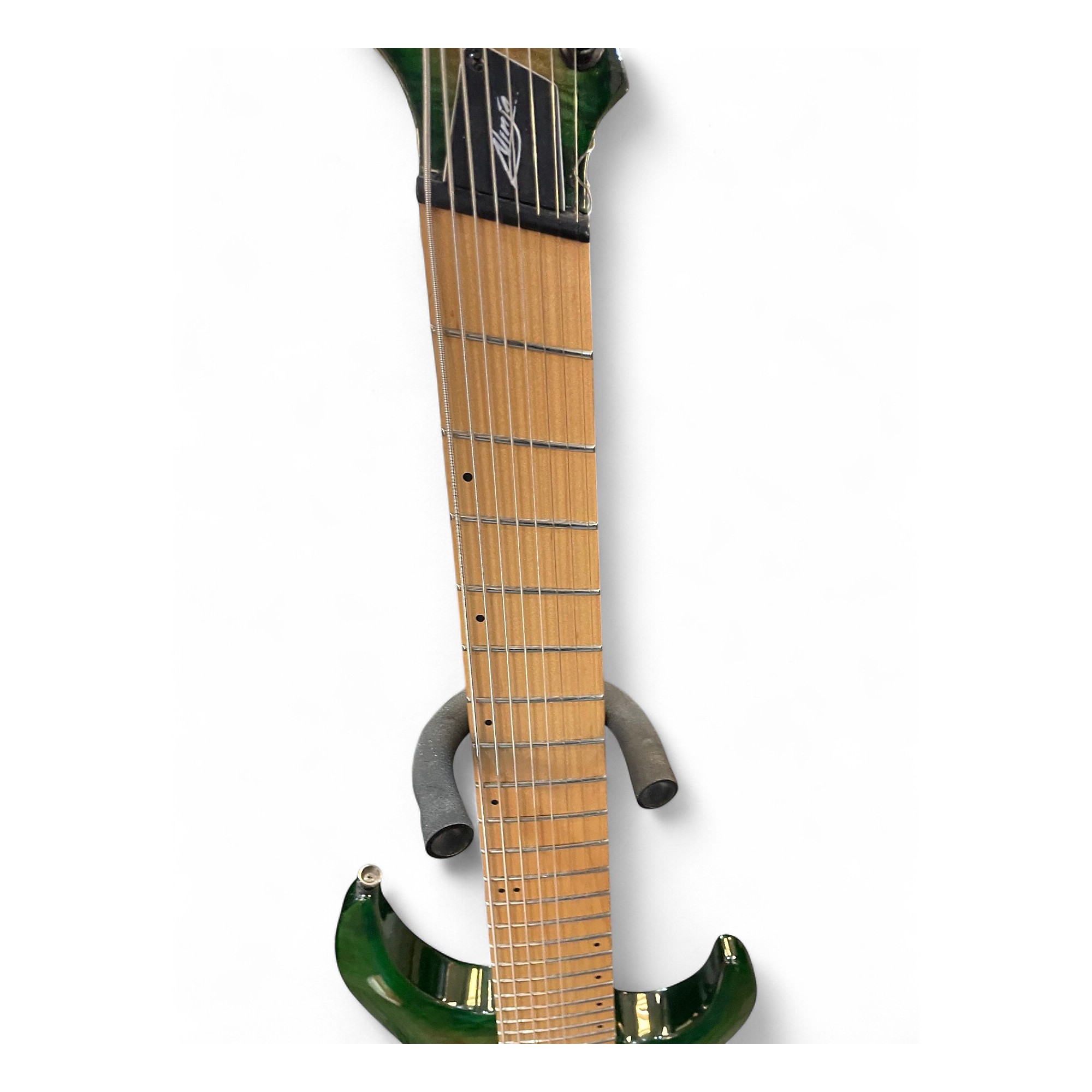 Used Legator Ninja X Multi Scale 8 Green Solid Body Electric