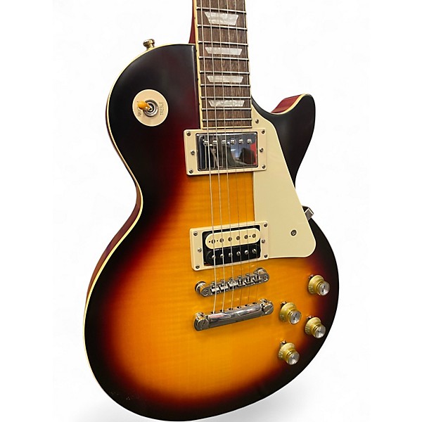 Used Epiphone 1959 Reissue Les Paul Standard 3 Color Sunburst Solid Body Electric Guitar