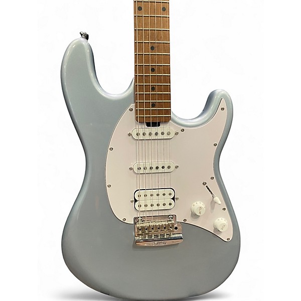 Used Sterling by Music Man CUTLASS Metallic Blue Solid Body Electric Guitar