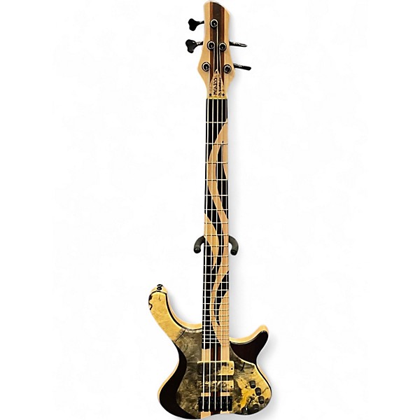 Used Mg DESERT MARBLE Electric Bass Guitar