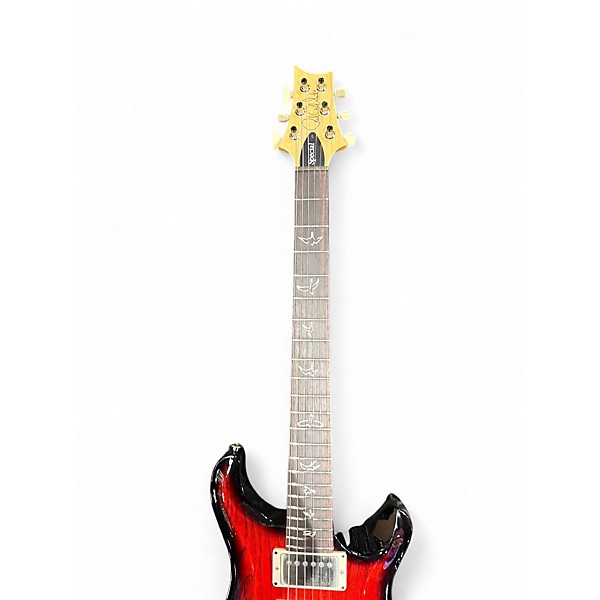 Used 2025 PRS Swamp Ash Special Narrowfields SCARLET SMOKEBURST Solid Body Electric Guitar