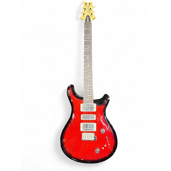 Used 2025 PRS Swamp Ash Special Narrowfields SCARLET SMOKEBURST Solid Body Electric Guitar