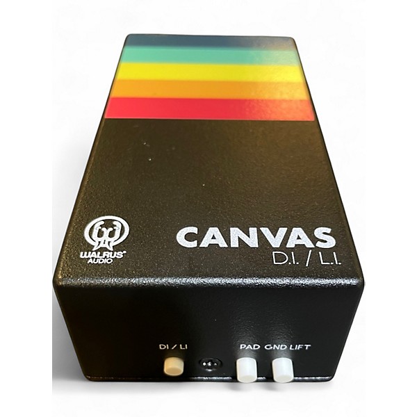 Used Walrus Audio CANVAS Stereo Dual Isolator and DI Box Direct Box