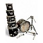 Used 1970s Rogers 6 Piece 1970S BIG R Black Drum Kit thumbnail