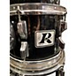 Used 1970s Rogers 6 Piece 1970S BIG R Black Drum Kit