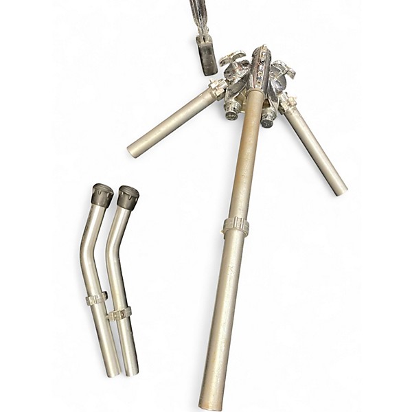 Used 1970s Rogers 6 Piece 1970S BIG R Black Drum Kit