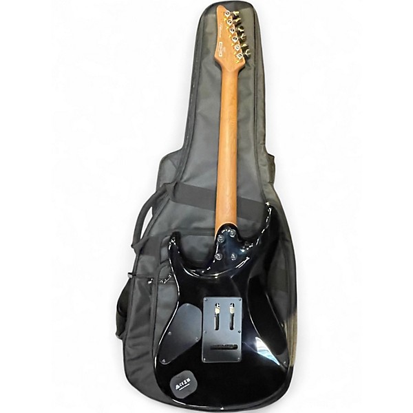 Used Ibanez AZ26P1 Black and Gold Solid Body Electric Guitar