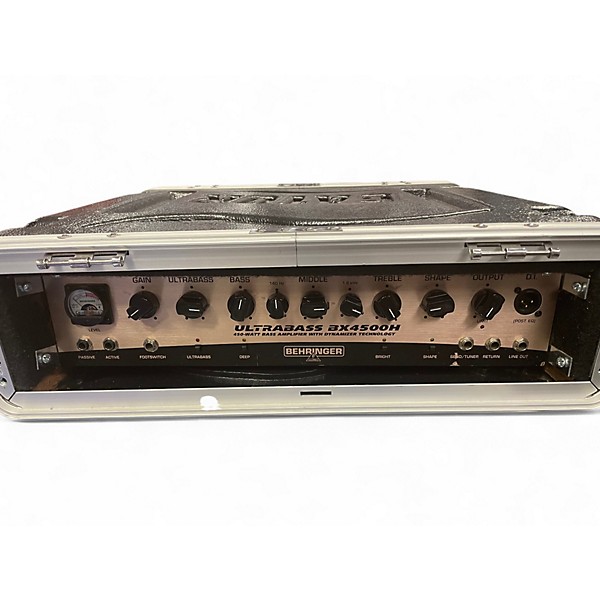 Used Behringer Ultrabass BX4500H Bass Amp Head | Guitar Center