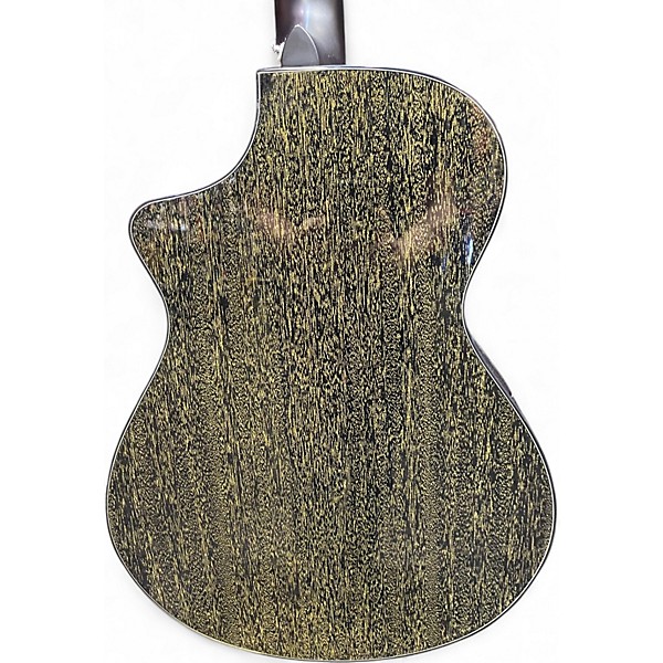 Used Breedlove Rainforest S Concert BG CE Black and Gold Acoustic Electric Guitar