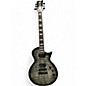 Used ESP LTD EC-1000T Quilted Maple Charcoal Burst Solid Body Electric Guitar thumbnail