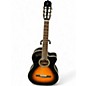 Used Tagima WS10 EQ 2 Tone Sunburst Classical Acoustic Electric Guitar thumbnail