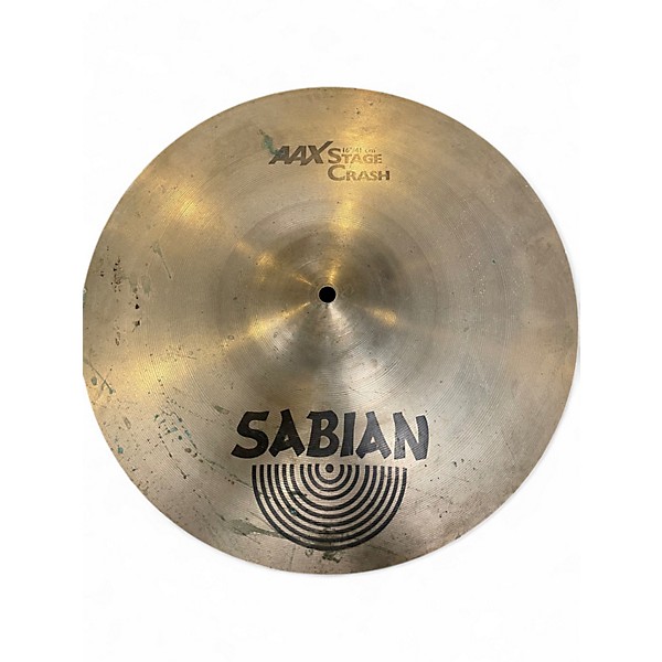 Used SABIAN 16in AAX Stage Crash Cymbal