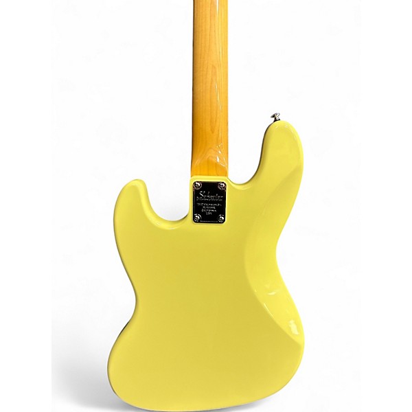 Used Schecter Guitar Research DIAMOND J Cream Electric Bass Guitar