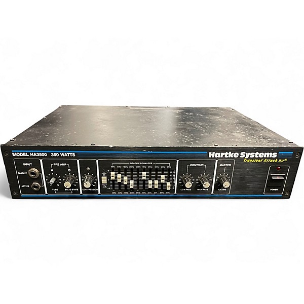 ベース Hartke Systems HA3500 350W Used Hartke HA3500 Bass Amp Head | Guitar Center